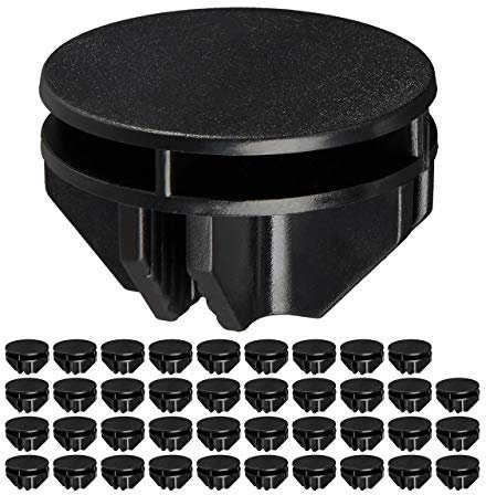 Relaxdays 40x Verbindungsstück für Steckregalsystem, Ersatz Verbinder Steckregal, stabil, Kunststoff Steckverbinder Set, schwarz