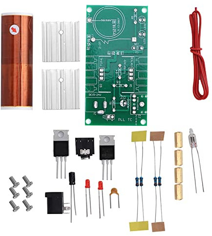 Spulenmodul, Nicht zusammengebaut 15W DC 15-24V 2A Mini DIY Plasma-Lautsprecher Elektronisches Kit Spulenmodul Lötprojekt