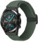 MroTech Kompatibel mit Huawei Watch GT2 Armband 46mm Ersatzband für GT/GT 2/3/4/Pro/GT 2e 46mm Geflochten Nylonarmband 22mm Elastic Adjustable Nylon Armband für Amazfit GTR 47mm/Stratos/Pace,Grün