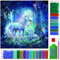 ARTULIO Diamond Painting Set 30x40cm Einhörner – 5D Diamant Painting Bilder Kinder mit Daiments Painting Zubehör für Kinder und Erwachsene - Crystal Art für Home Wand Deko