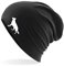 Huuraa Beanie Deutscher Schäferhund Silhouette Geschenk Black Deutscher Schäferhund Präsent