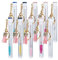 NICENEEDED 10Pcs Wimpernbürste Tube Schlüsselanhänger, Leeres Einweg-Wimperntusche-Röhrchen-Set, Austauschbares Kristall-Wimpernbürsten-Make-Up-Werkzeug Für Frauen Und Mädchen