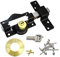 Garage Gate Long Throw Bolt Lock SECURITY SHED 70 50 MM 5 Key (50 MM)