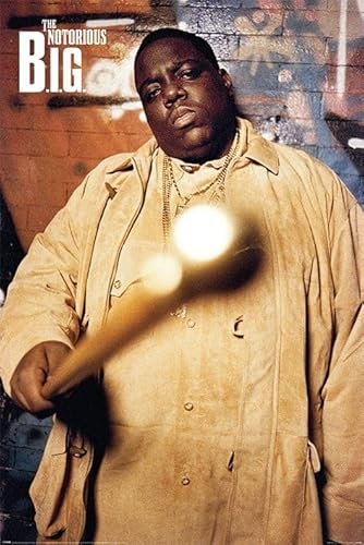 Grindstore Laminiertes Maxi-Poster The Notorious B.I.G. (Cane)