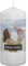 PhotoFancy® - Personalisierte Kerze mit eigenem Foto bedrucken lassen - Fotokerze mit eigenem Foto und Text selbst gestalten - 15 cm Höhe