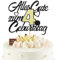 Sumerk 1 Stück 4.Geburtstag Tortendeko Happy 4th Birthday Cake Topper 4.Alles Gute Geburtstag Cake Topper 4 Jahre Torte Kuchen Deko für 4 Geburstagstorte Deko Jungen Mädchen