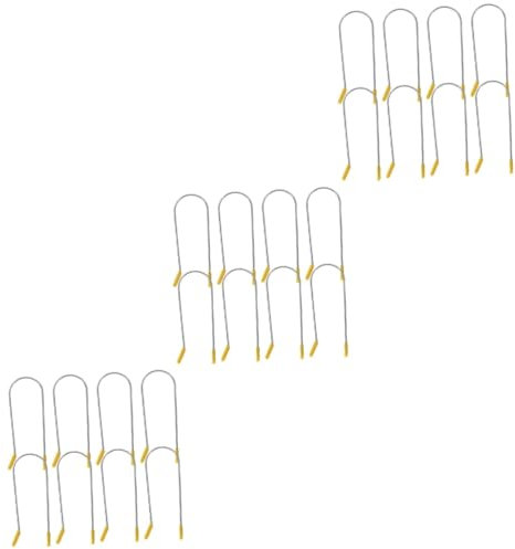 MAGICLULU 48 Stk U-clip Rollclips Lockenwickler Clip Hitzefreier Gel-lockenwickler Heißrollenclip Ersetzen Elektrische Lockenwickler Riesiges Blasen-kit Reisen Nadelrollen Edelstahl 304 Haar