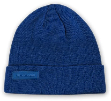 Hyundai Unisex HMD00572 Beanie-Mütze, Blau, 55/59 cm