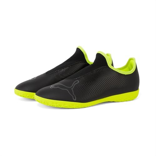 Puma Mens Finesse LL IT Indoor Football Boots Black/Fluyellow 9