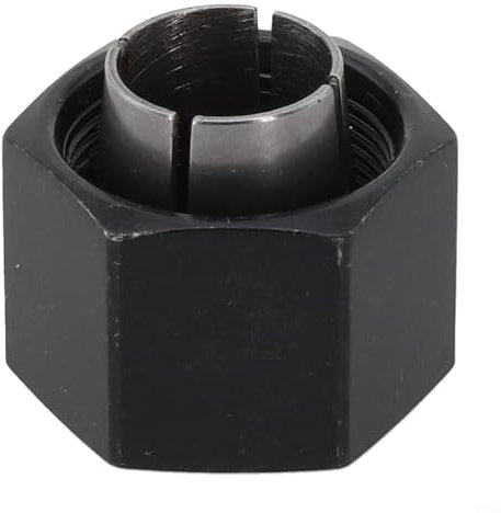 Ersatzmutter- und Bohrfutter-Set für Bosch-Fräsen, passend für DW6214, DW616, kompatibel mit Modellen 2610906283 (12,7 mm)