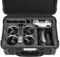 Koffer für DJI Avata 2 Drohne Combo – Hartschalenkoffer mit Schaumstoff für DJI Avatar 2 Fly More Combo/Goggles 3/RC Motion 3/FPV Fernbedienung, wasserdichte Tragetasche passt für DJI Avata 2 Zubehör