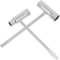 CIYODO 2pcs T-Wrench Spanner Tool Set Ratchet Socket Wrench with Extension for Chainsaw Mower