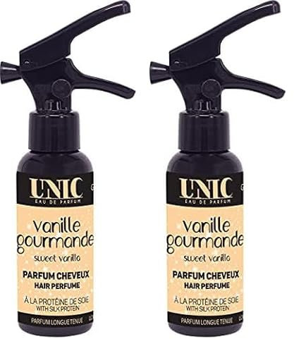 UNIC - Parfum Cheveux, Vanille Gourmande, 50 ml (Packung mit 2)