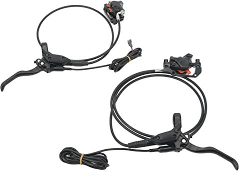 SPYMINNPOO 1 Paar Doppelkolbenölbrems -Set, Aluminium -Legierungs -Fahrrad -Öldruck -Scheibe -Brems -Set Zum Falten von Bike Elektromottersroller