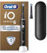 Oral-B iO 6 Black Electric Toothbrush, 2 Toothbrush Heads, 1 Travel Case, Designed by Braun