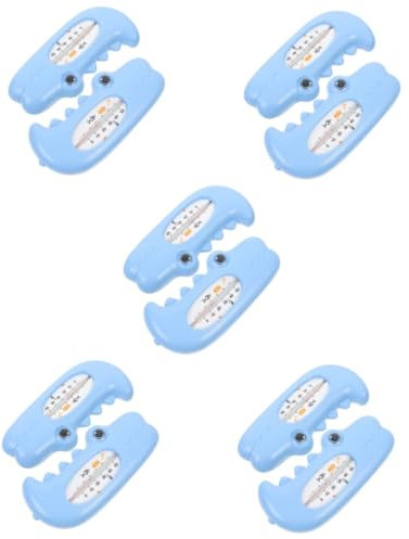 Milisten 5 Series Pantalla Del Termómetro De Agua Temperatura Termómetro De Bañera Para Bebés Termómetro De Agua De Bañera Termómetros De Bañera Páginas 2 Piezas X 5