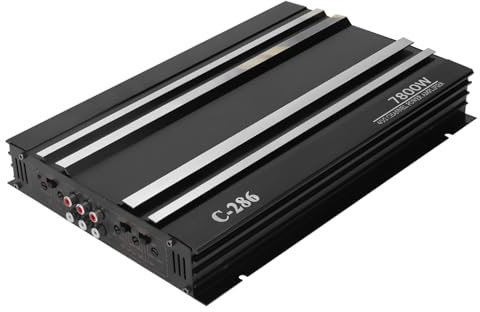 KONTONTY Amplificateur Audio pour Voiture Caisson De Basses Amplificateur Audio pour Voiture De Puissance Automobile De Son Récepteur Stéréo