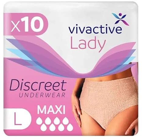 Vivactive Lady Discreet Underwear Maxi Large (2200ml) 10 Pack