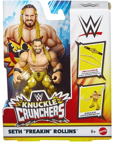 WWE Seth Rollins (Gold) Knuckle Crunchers 8