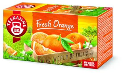 Teekanne FRESH ORANGE World of Fruits 20 Teebeutel