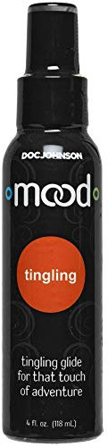 Doc Johnson Mood – Tingling Glide – erzeugt Mildly prickelnde Sensation – kompatibel mit Allen Kondomen und Spielzeug – 118 ml