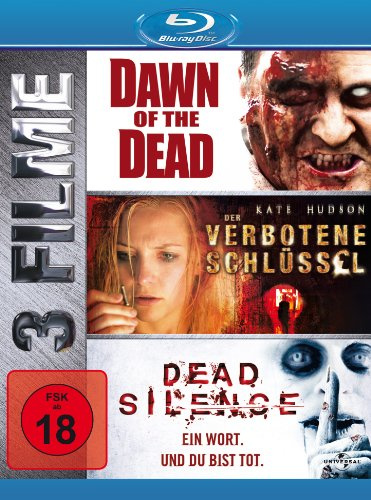 Der verbotene Schlüssel/Dawn of the Dead/Dead Silence [Blu-ray]