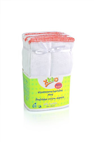 XKKO Faltwindeln aus Baumwolle (Vorfalz / Prefolds) Regular