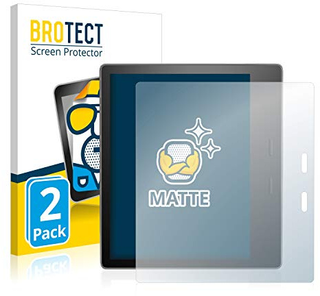 BROTECT Schutzfolie für Amazon Kindle Oasis 2017 | (9. Gen.) 2 Stück Entspiegelnder Displayschutz Made in Germany Matte Displayschutz-Folie Anti-Reflex Einfache Montage