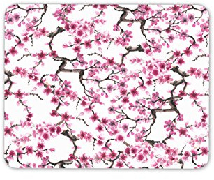 Destination Vinyl Ltd Pretty Cherry Blossom Mouse Mat Pad - Pink Girls Japanese Gift PC Computer #8719