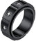 PROSTEEL Herren drehbare Ringe schwarz Spinner Ring Größe 59 Punk Stil Stressabbau Bandring Biker Drehring Partnerring Verlobungsring Freundschaftsring Modeschmuck für Männer