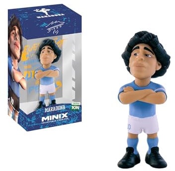 MINIX Collectible Figurines, Maradona - Napoli, 12 cm Sammelfigur, Ab 17+ Jahren, Deutsch