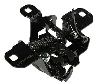 NTY Bonnet Lock Black for Car, Van, Truck - Front