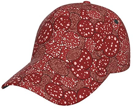 Ahdyr Salami Wurst Männer Frauen Golfmützen Baseballmütze Sommer Outdoor Trend Lässige Mode Golfmützen Schwarz