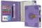 WASON Tagebuch mit Schloss A5 Liniertes Notizbuch Ringbuch Portfolio, Nachfüllbares Schreib Papier Journal, Stift, Klemmbrett Planer Organizer für ideal Geschäft, Schule & Reisen (Lila)