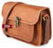 Berliner Bags Vintage Umhängetasche Helena, Schultertasche aus Leder, Handtasche Crossbody Bag für Damen - Braun