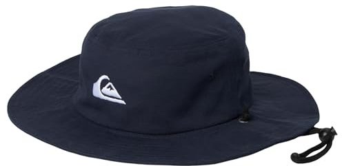 Quiksilver Chapeau Bushmaster pour homme, Bleu marine vif, L/XL