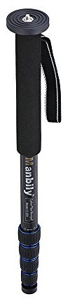 kosingna 5-Section Carbon Fiber Lightweight Photography DSLR Camera Monopod Un Walking Stick for Nikon Olympus Elders