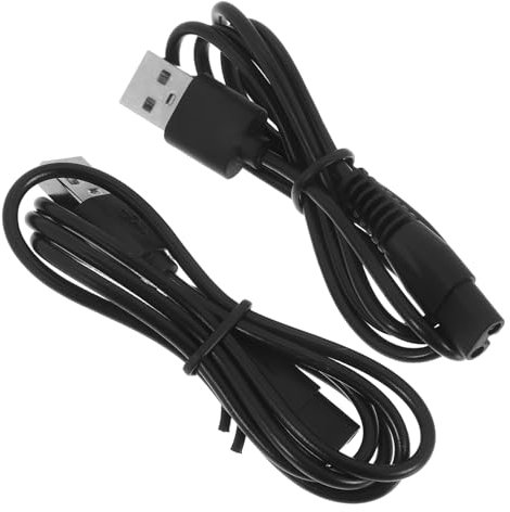 CALLARON 2Pièces Alimentation Pour Rasoir Électrique Câble USB Forme De Accessoire De Charge Pour Rasoirs Connecteur De Qualité