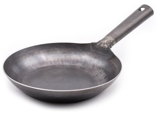 Zen Minded Kiya Hand-Forged Traditional Japanese Iron Frying Pan - 20 cm Small/Medium Skillet