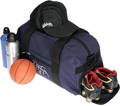 Elephant Sporttasche Tattoo Tasche Schulsporttasche 47 cm Sport Bag DUNKELBLAU