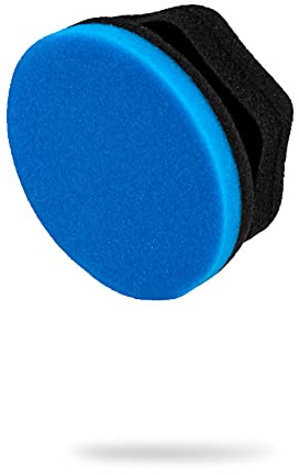 Adam's Polishes Blue Hex Grip Applicator - for Hand Polishing, Scratch Remover, Swirl Remover Scuff Removal