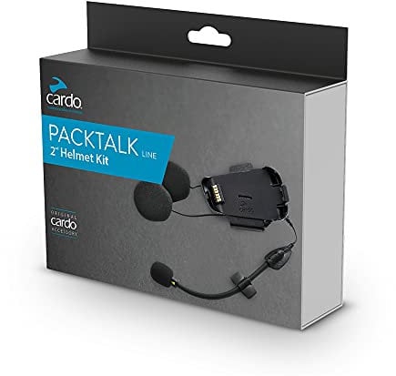 Cardo SRAK0039 Scala Rider Audio and Microphone Kit with Hybrid and Corded Booms for Packtalk Bold