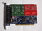 TDM400P mit 2 FXO + 2FXS Quad Spannweite Analog – PCI Asterisk Karte