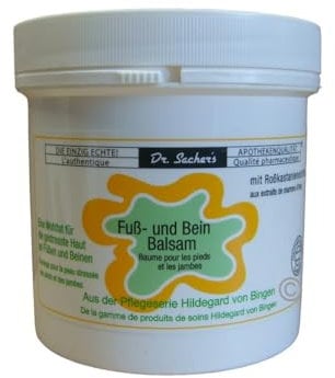 4 Dosen / Tiegel Fuß- und Bein-Balsam von Dr. Sachers
