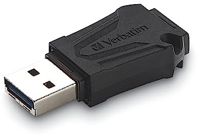 Verbatim ToughMax USB-Stick 16 GB, USB 2.0, extrem robuster USB Speicherstick, für Laptop Notebook Ultrabook TV Autoradio, USB 2.0 Stick, Datenstick mit hoher Beständigkeit, Schwarz
