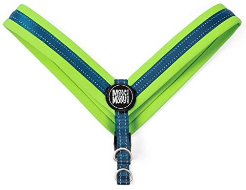 Max & Molly 4894512017436 Matrix Lime Green Q-Fit Hundegeschirr Neopren Gepolstert Mit reflektierenden Nähten, XXS, 62 g…