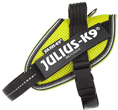 Julius-K9, IDC Powair Hundegeschirr, Größe: XS / Mini-Mini, Neon
