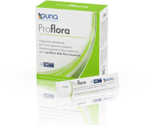 Guna Proflora 30 Beutel – Nahrungsergänzungsmittel mit mikroverkapselten probiotischen Mikroorganismen