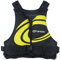 Typhoon Yalu XT 50n Buoyancy Jacket Typhoon Yalu Wave Front Zipper 50N Buoyancy Aid - Canoe Kayak Dinghy SUP Jacket (Black/Yellow, M-L weights 50-70KGS)