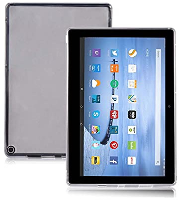 Lobwerk Hülle für Amazon Fire HD 10/ HD 10 Plus 11 Generation 2021 10.1 Zoll Silikon Cover Slim Case Tasche Etui Schutzhülle